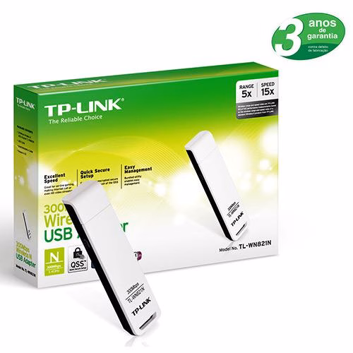 ADAPTADOR TL-WN821N USB 300MBPS WIRELESS - TP-LINK
