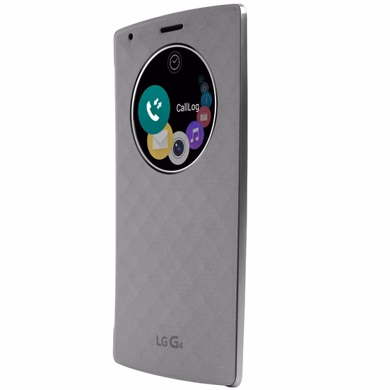 CAPA PROTETORA LG QUICK CIRCLE G4 CINZA TITAN LG-CFV100SVI - Imagem 2