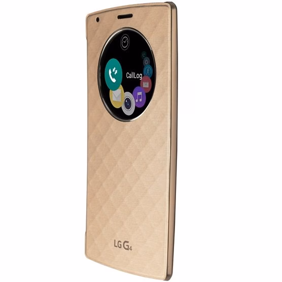 CAPA PROTETORA LG QUICK CIRCLE G4 DOURADA LG-CFV100GDI - Imagem 2