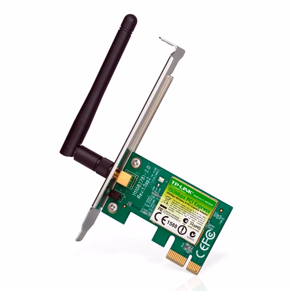 Placa de Rede TP-Link Wireless 150Mbps PCI Express - TL-WN781ND