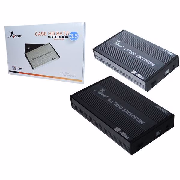 Case Para HD 3.5" Desktop USB 2.0 - KNUP