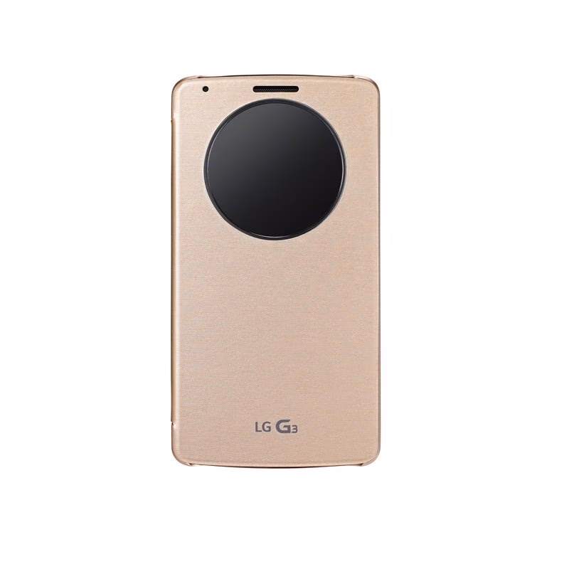 CAPA PROTETORA LG QUICK CIRCLE C/ IND GOLD G3 LG-CCF340GDI