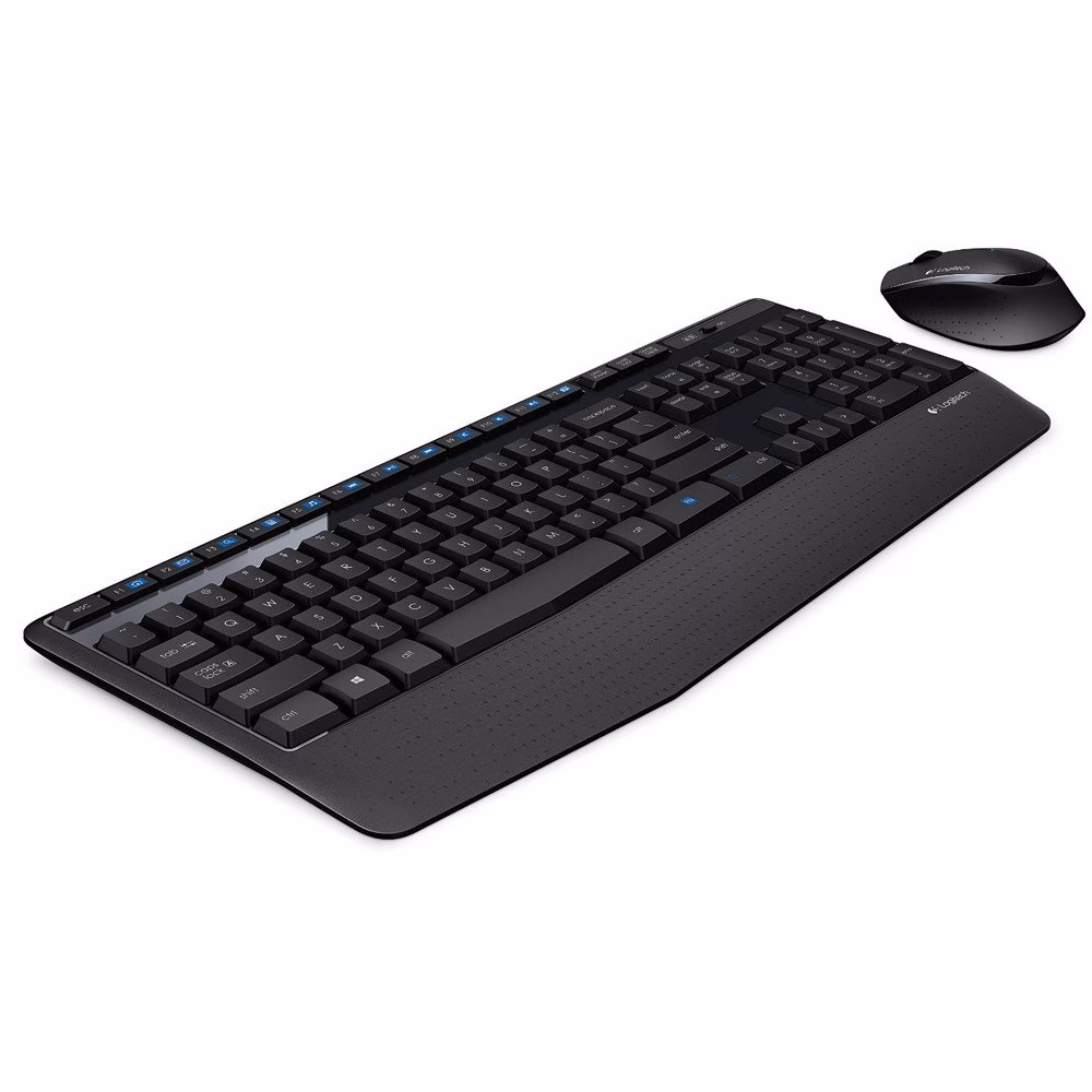 Kit Logitech MK345 Teclado e Mouse Sem Fio 1000DPI Preto ABNT2 - Imagem 2