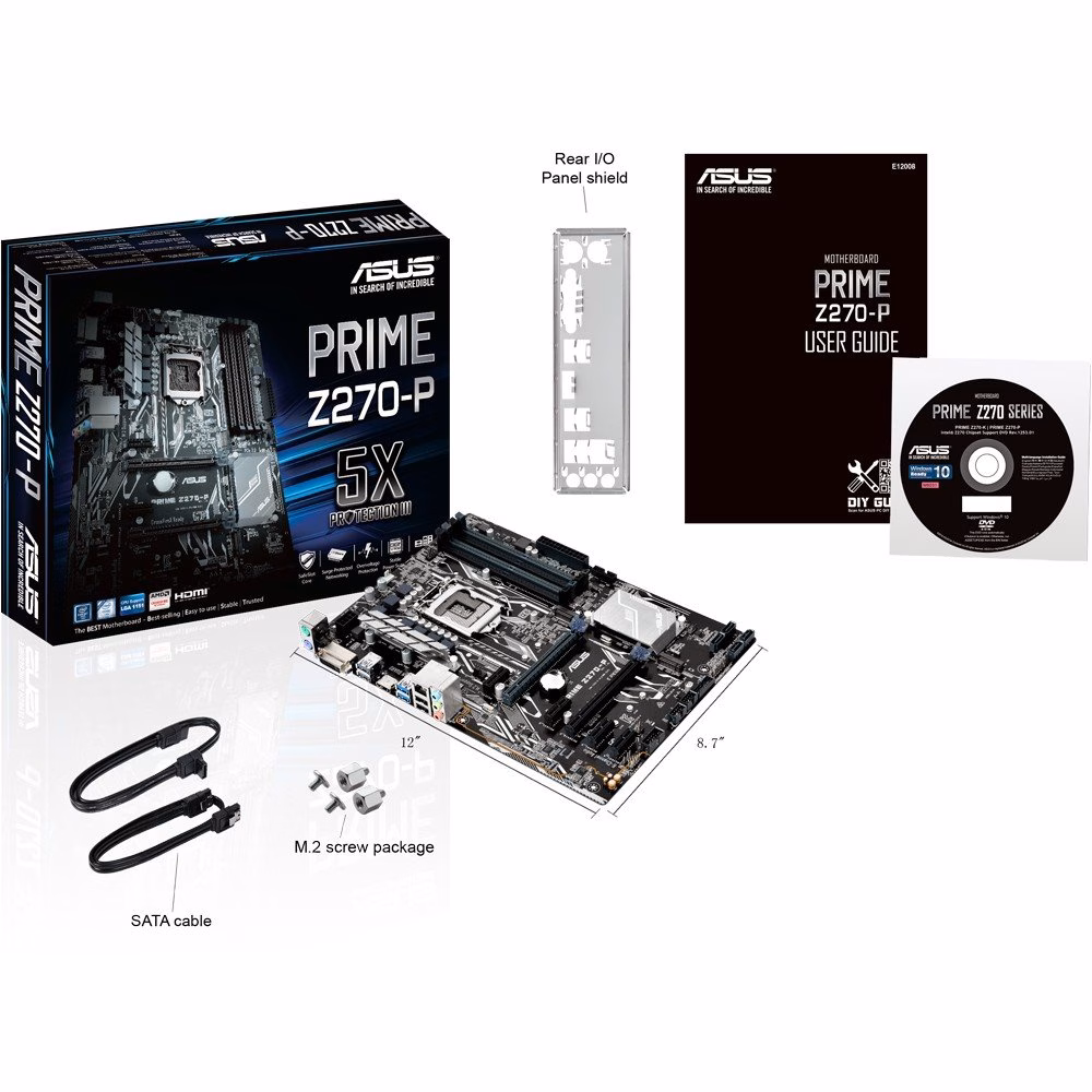 MOTHER BOARD PRIME Z270-P LGA1151 -ASUS - Imagem 2