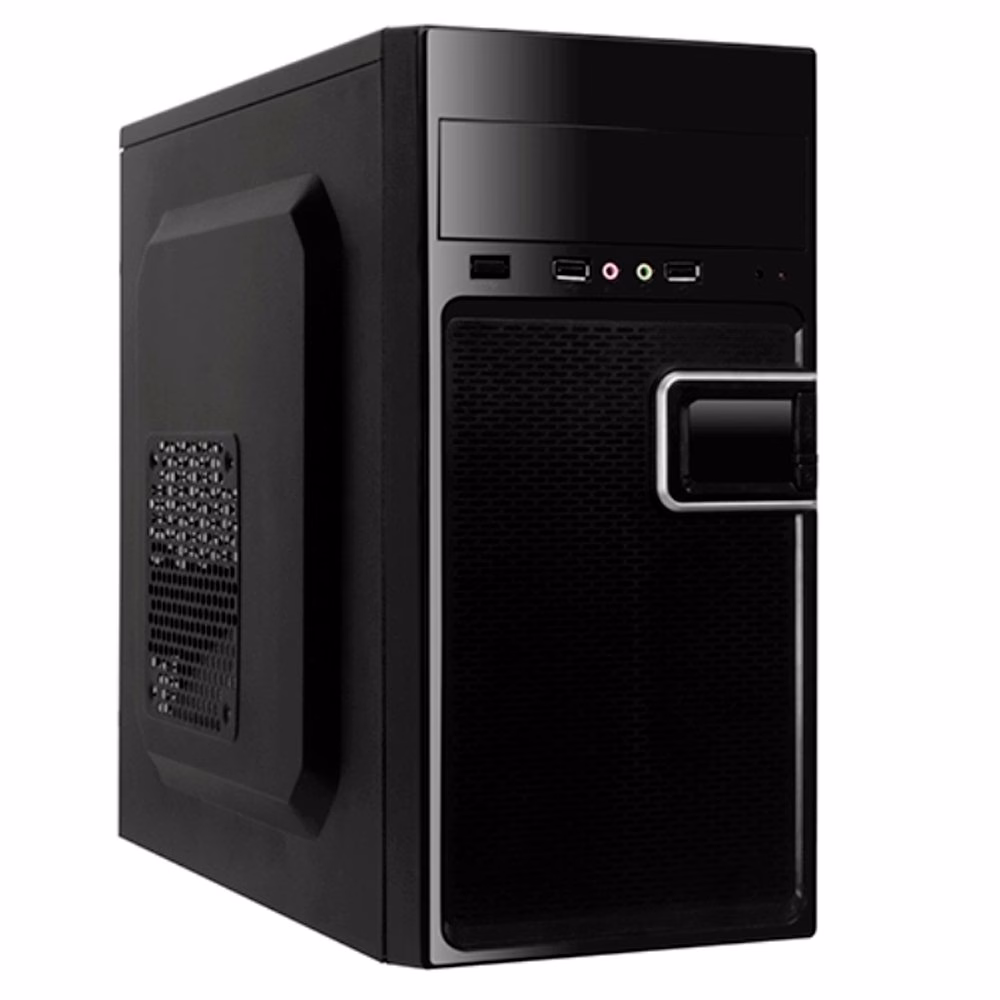 Gabinete K-Mex 1 Baias Micro ATX Fonte 200w Preto - GM-02T9