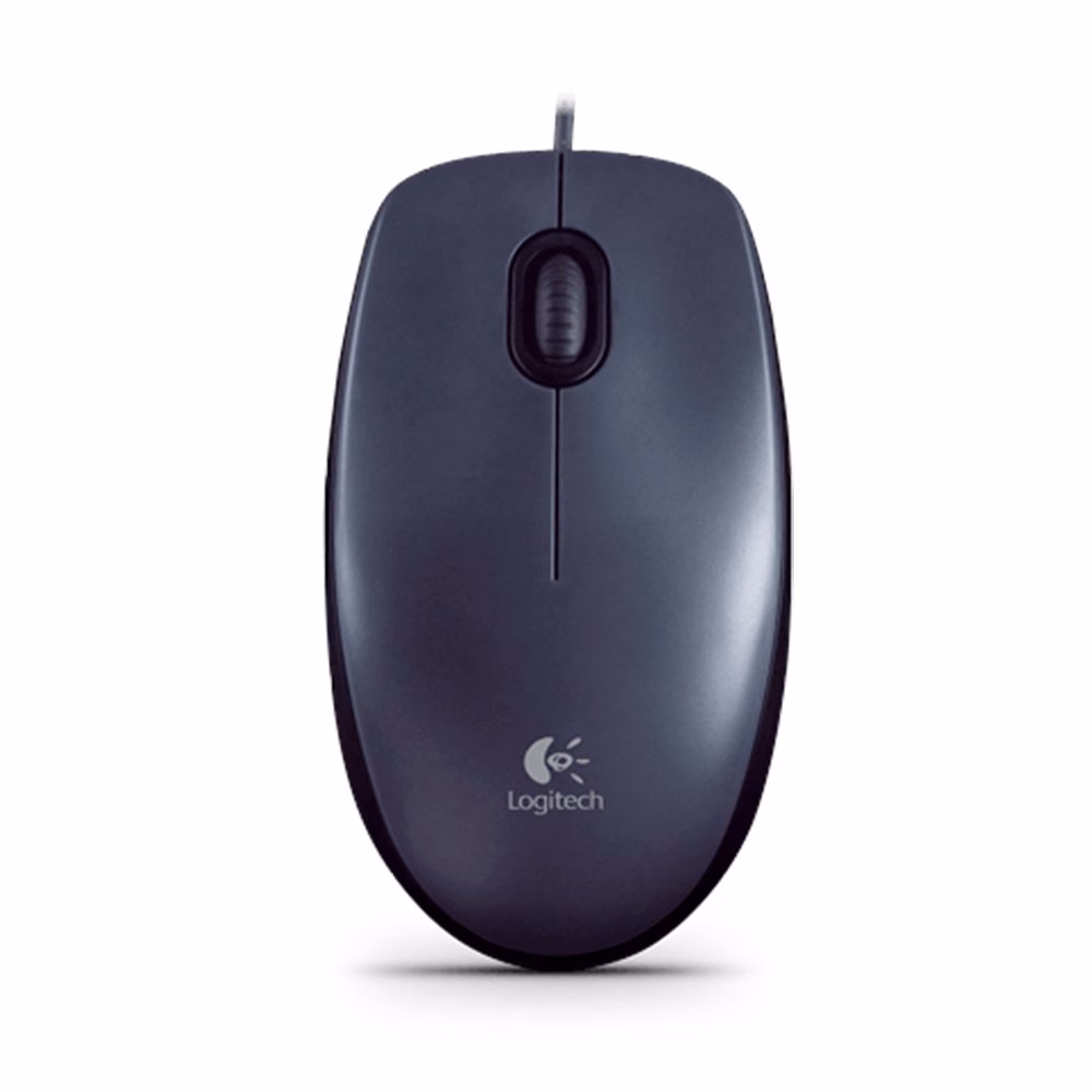 Mouse Logitech M100 Óptico USB 1000DPI Preto