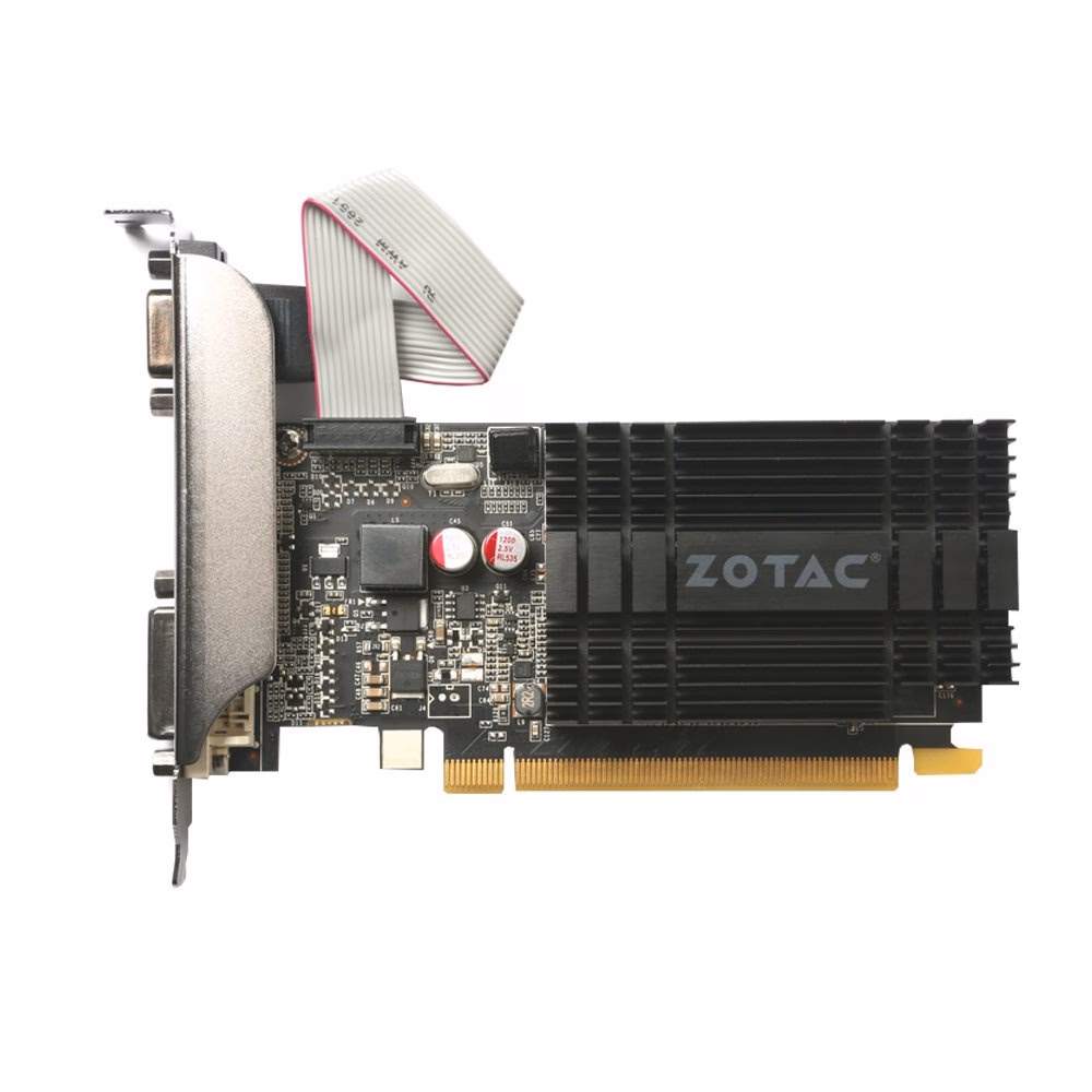 PLACA DE VIDEO GEFORCE GT710 1GB DDR3 64BITS ZT-71301 - ZOTAC