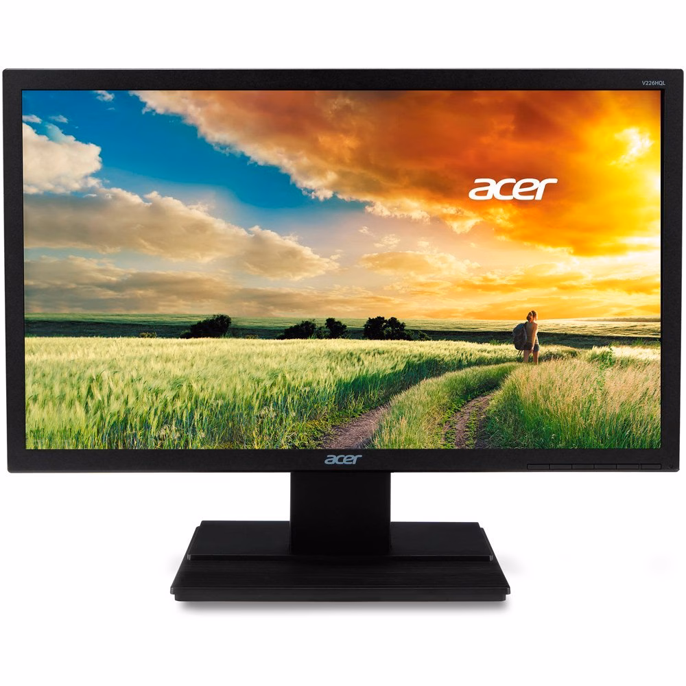 Monitor Acer LED 21.5" Widescreen, Full HD, HDMI/VGA/DVI - V226HQL
