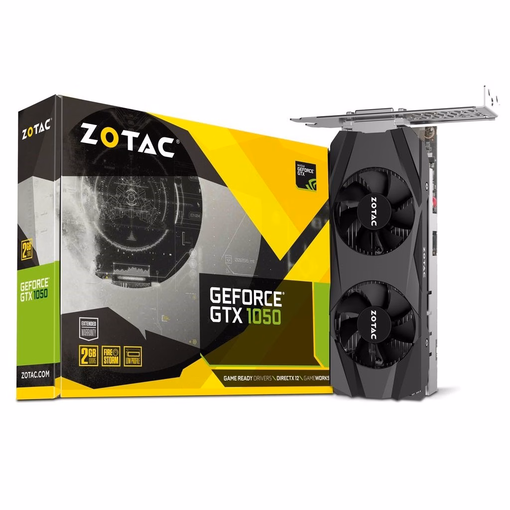 PLACA DE VIDEO GTX150 LP 2GB DDR5 128BI ZT-P10500E-10L - ZOTAC