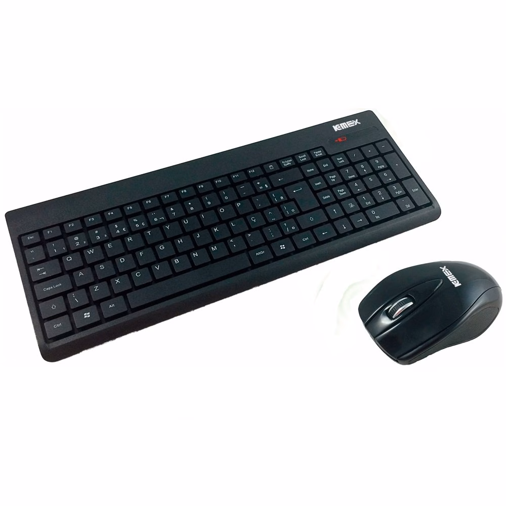 KIT TECLADO KA-0328 E MOUSE MA-P433 SEM FIO - K-MEX