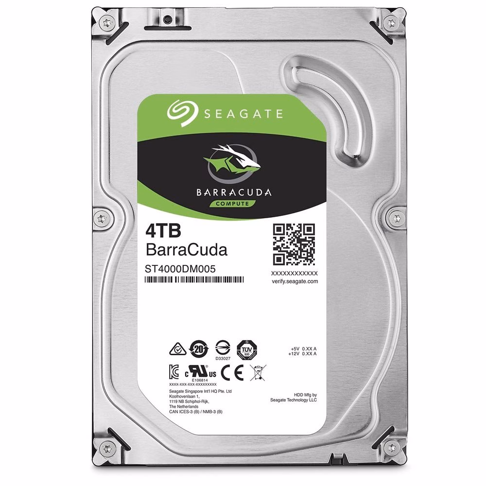 DISCO RIGIDO BARRACUDA 4TB ST4000DM005 3,5" 5900 RPM - SEAGATE