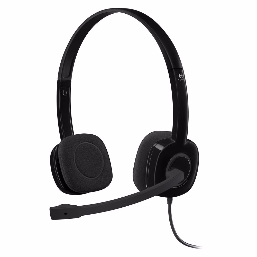 Headset Com Fio P2 Logitech H151