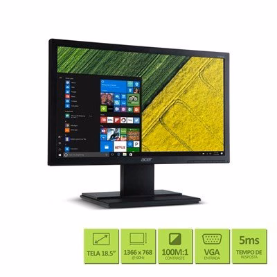 MONITOR ACER V196HQL 18,5" HD VGA, VESA, AJUSTE DE ALTURA
