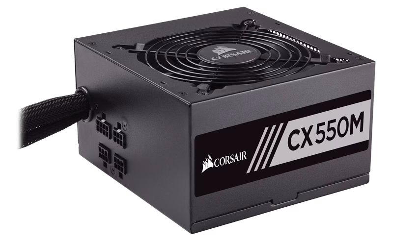 Fonte Corsair 550W 80 Plus Bronze CX550M - CP-9020102-WW - Imagem 2