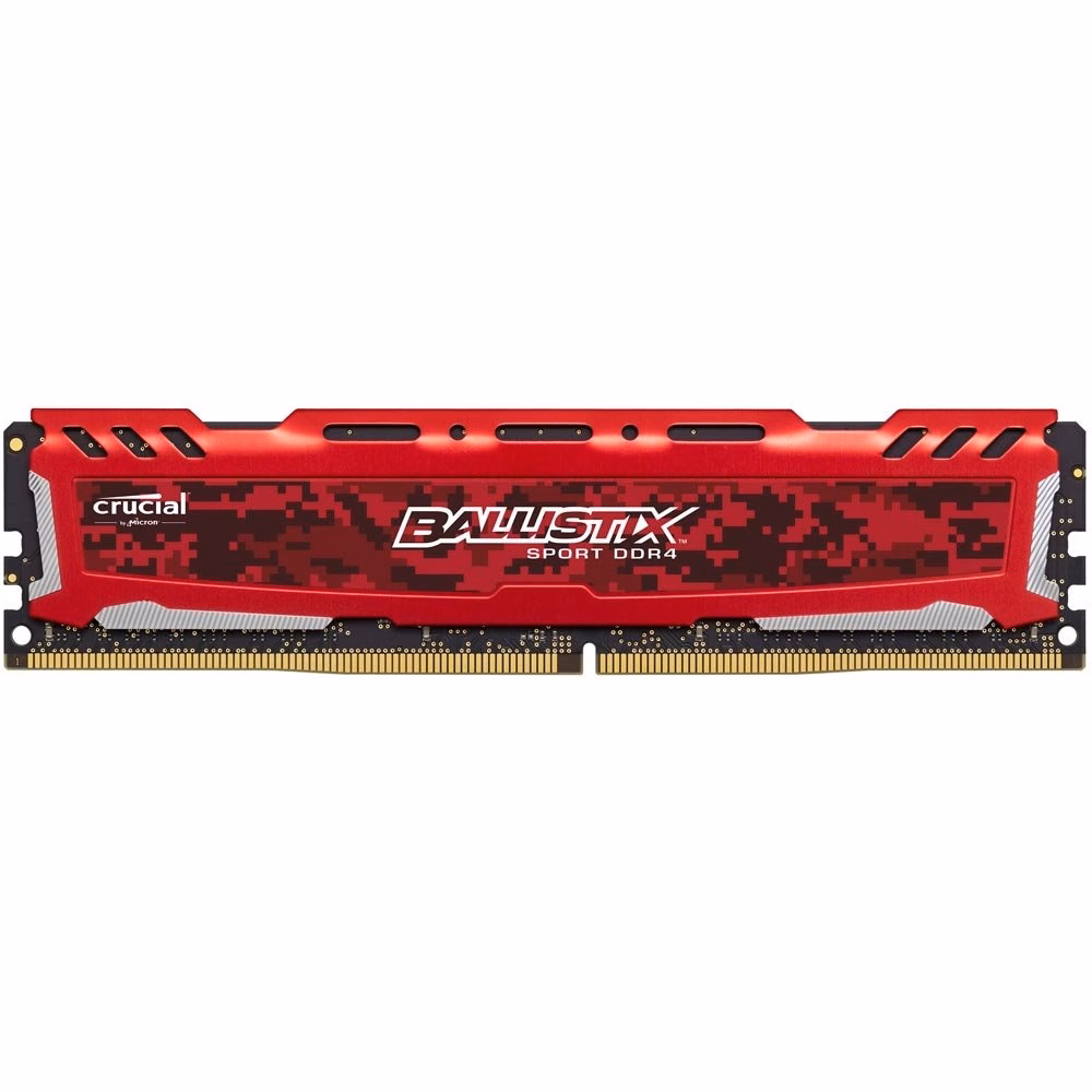 Memória Ballistix Sport LT 16GB 2400Mhz DDR4 CL16 Red - BLS16G4D240FSE - Crucial