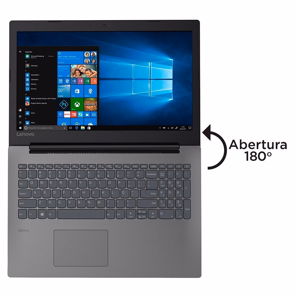 Notebook B330-15IKBR Intel Core I5-8250U 8GB, 1TB, 15.6" Full HD, Windows 10 PRO - 81M10005BR - Lenovo - Imagem 4