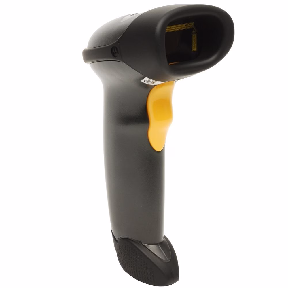 Leitor de Codigo de Barras Laser Zebra Ls2208 USB Preto com Pedestal