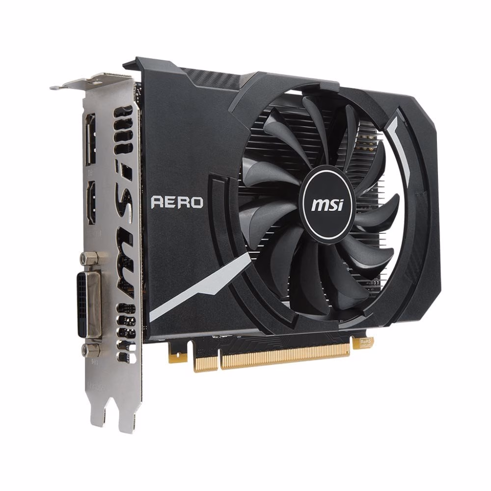 Placa de Vídeo MSI GeForce GTX 1050 Aero 2GB 912-V809-2455 - Imagem 3