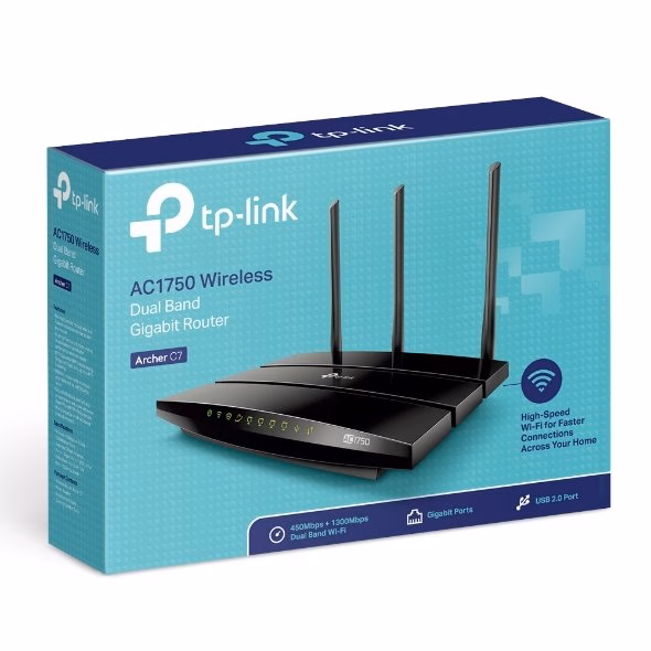 Roteador TP-Link Wireless Gigabit Dual Band AC1750 Archer C7 V4 - Imagem 4