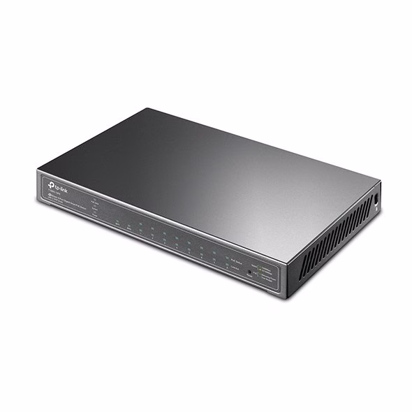 Switch TP-Link Smart Gigabit PoE de 8 Portas com 2 Slots SFP Jetstream T1500G-10PS (TL-SG2210P) - Imagem 2
