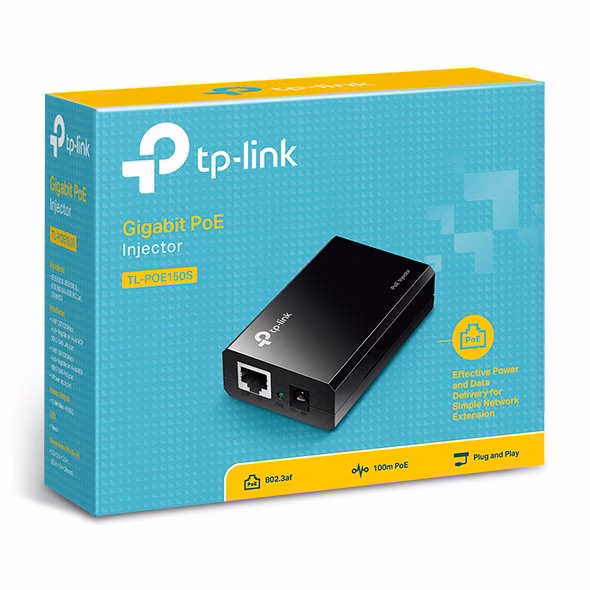 Injetor TP-Link PoE IEEE 802.3af - TL-POE150S - Imagem 3