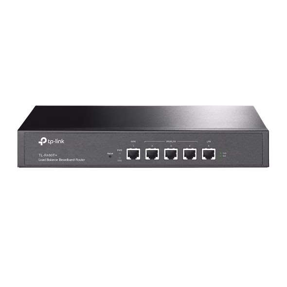 Roteador TP-Link Banda Larga com Balanceamento de Carga - TL-R480T+