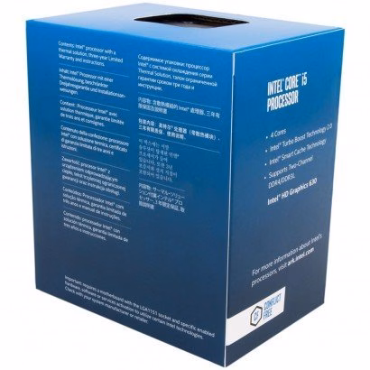 PROCESSADOR INTEL CORE I5 7500 3.4GHZ 6MB BX80677I57500 7ª GERAÇÃO KABY LAKE LGA 1151 - Imagem 2