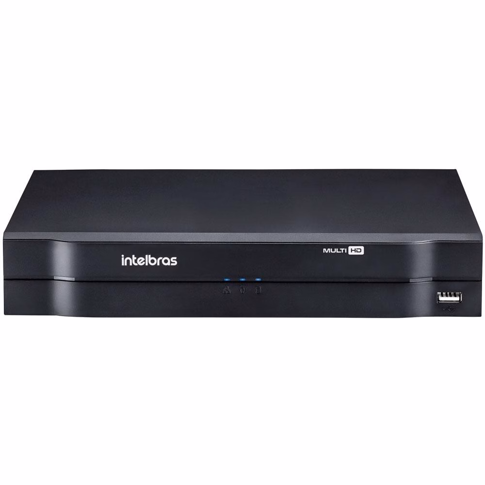 Gravador Stand Alone Intelbras Multi-HD, 04 Canais, HD/Full HD/1080N, Suporta HD até 8TB - MHDX 1004