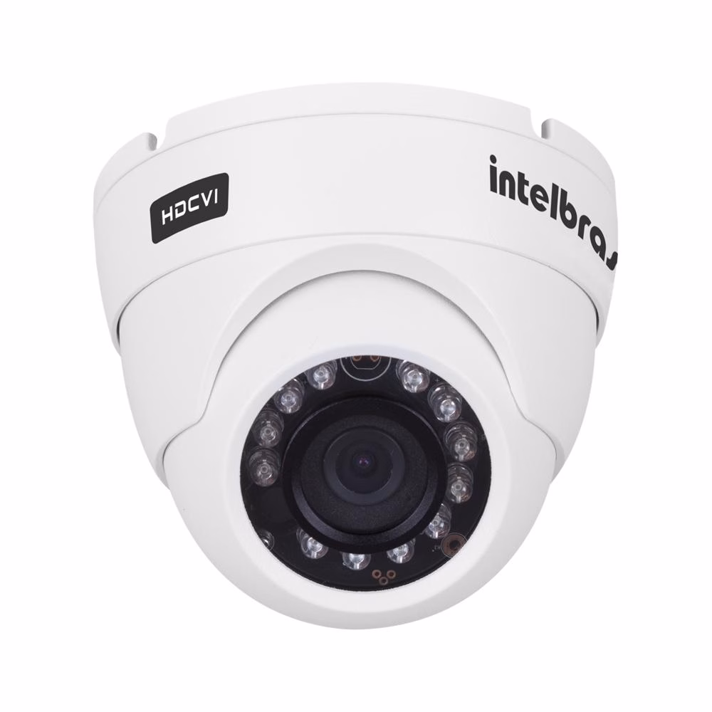 Câmera Dome Intelbras Multi-HD, Infravermelho, Lente 2.6mm, HD, IR 20m - VHD 3120 D G4