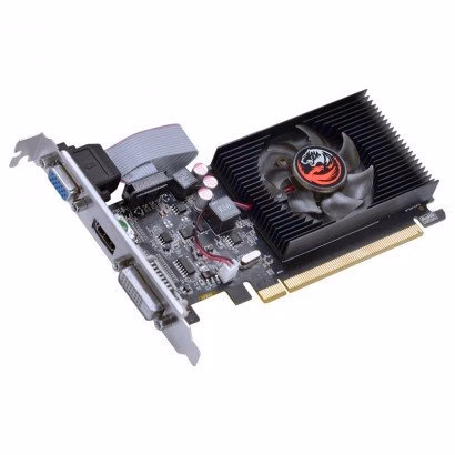 Placa De Video AMD RADEON HD 5450 1GB DDR3 64 BITS Com Kit Low Profile Incluso - PJ54506401D3LP - Imagem 3