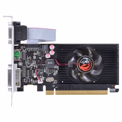Placa De Video AMD RADEON HD 5450 1GB DDR3 64 BITS Com Kit Low Profile Incluso - PJ54506401D3LP - Imagem 2