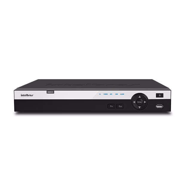 GRAVADOR DVR STAND ALONE INTELBRAS Full HD, Multi HD, 1080p, 8 canais - MHDX 3108