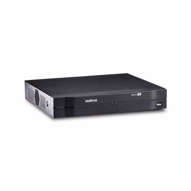 Gravador Stand Alone Intelbras Multi-HD, 08 Canais, HD/Full HD/1080N, Suporta HD até 8TB - MHDX 1008 - Imagem 2