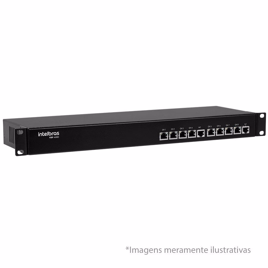 Power Balun Intelbras 08 canais - VBP A08C - Imagem 3