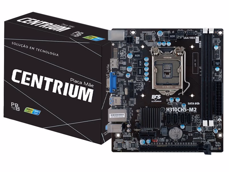Placa Mãe Centrium Micro ATX LGA 1151 DDR4 C2018-H310CH5-M2 - Imagem 4