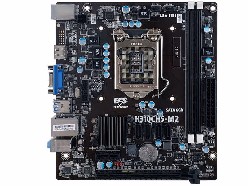 Placa Mãe Centrium Micro ATX LGA 1151 DDR4 C2018-H310CH5-M2 - Imagem 2