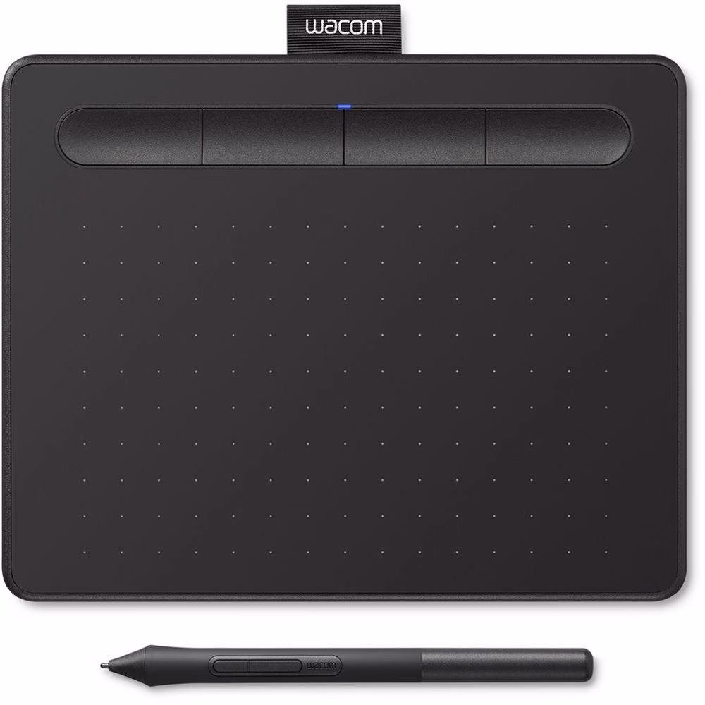 Mesa Digitalizadora Wacom Intuos, Resolução 2540 lpi, Níveis de pressão 4096, Pequena, Preto - CTL4100