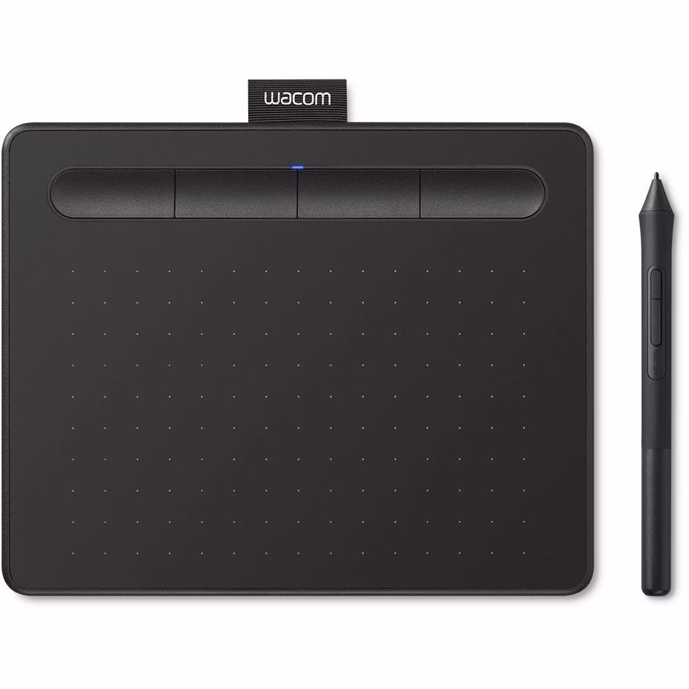 Mesa Digitalizadora Wacom Intuos, Resolução 2540 lpi, Níveis de pressão 4096, Pequena, Preto - CTL4100 - Imagem 2