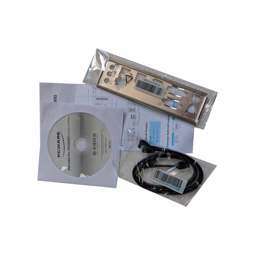 Placa Mãe PCWare IPX4105G PRO com Celeron Quad Core J4105 - Imagem 2