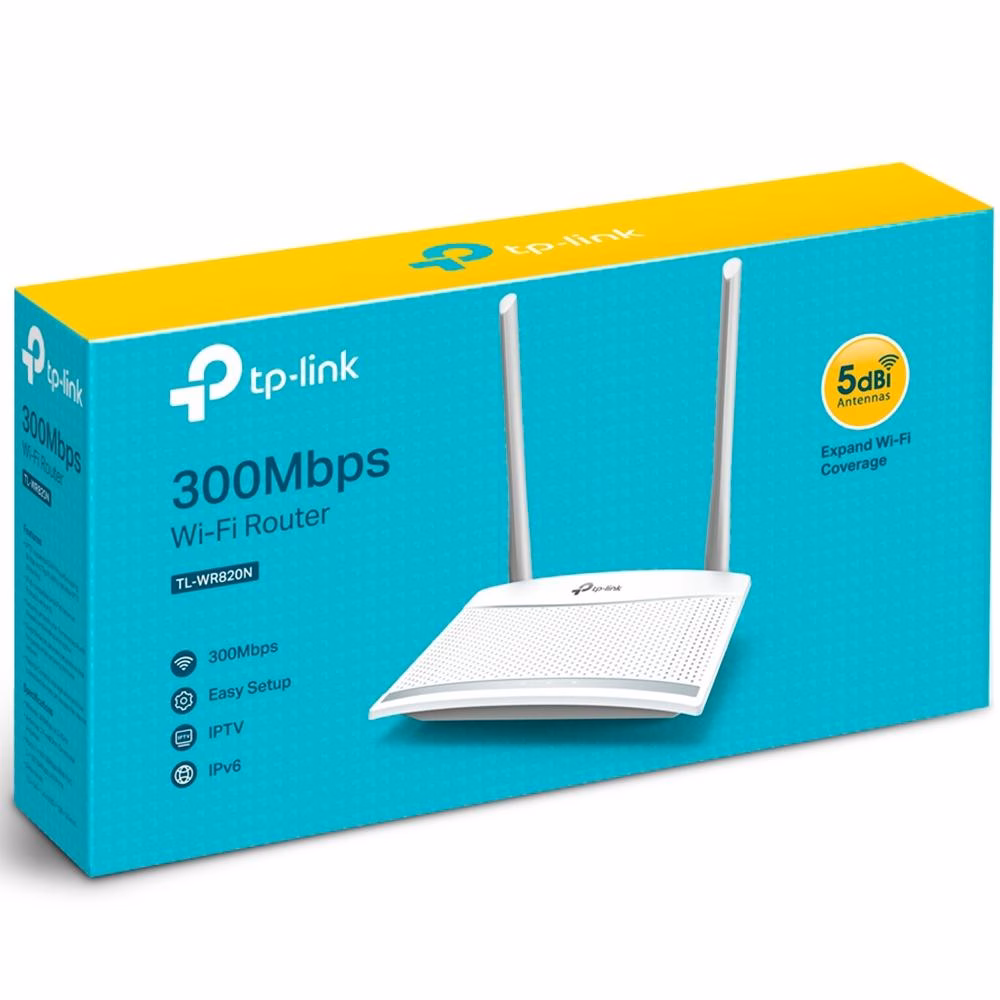 Roteador TP-Link 300Mbps, 2 Antenas - TL-WR820N - Imagem 4
