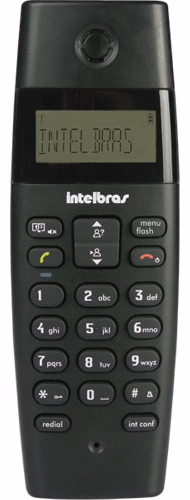 Telefone Intelbras sem Fio com Identificador de Chamadas TS40ID Preto - Imagem 3