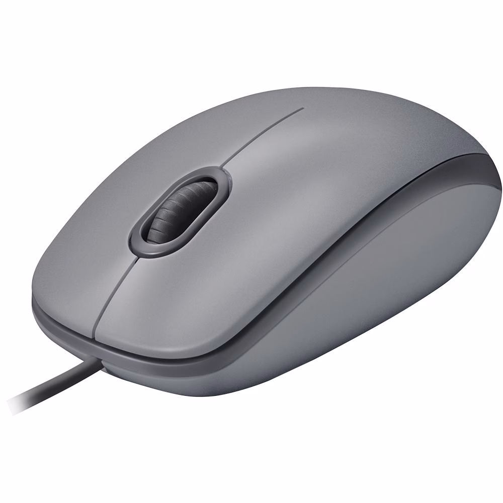 Mouse Logitech M110 com Clique Silencioso Cinza - Imagem 2