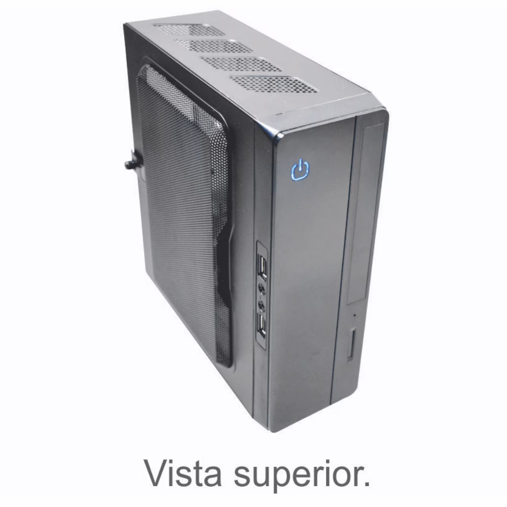 Gabinete K-Mex Mini ITX GI-10S1 Preto 2xUSB 2.0 Sem Fonte - Imagem 2