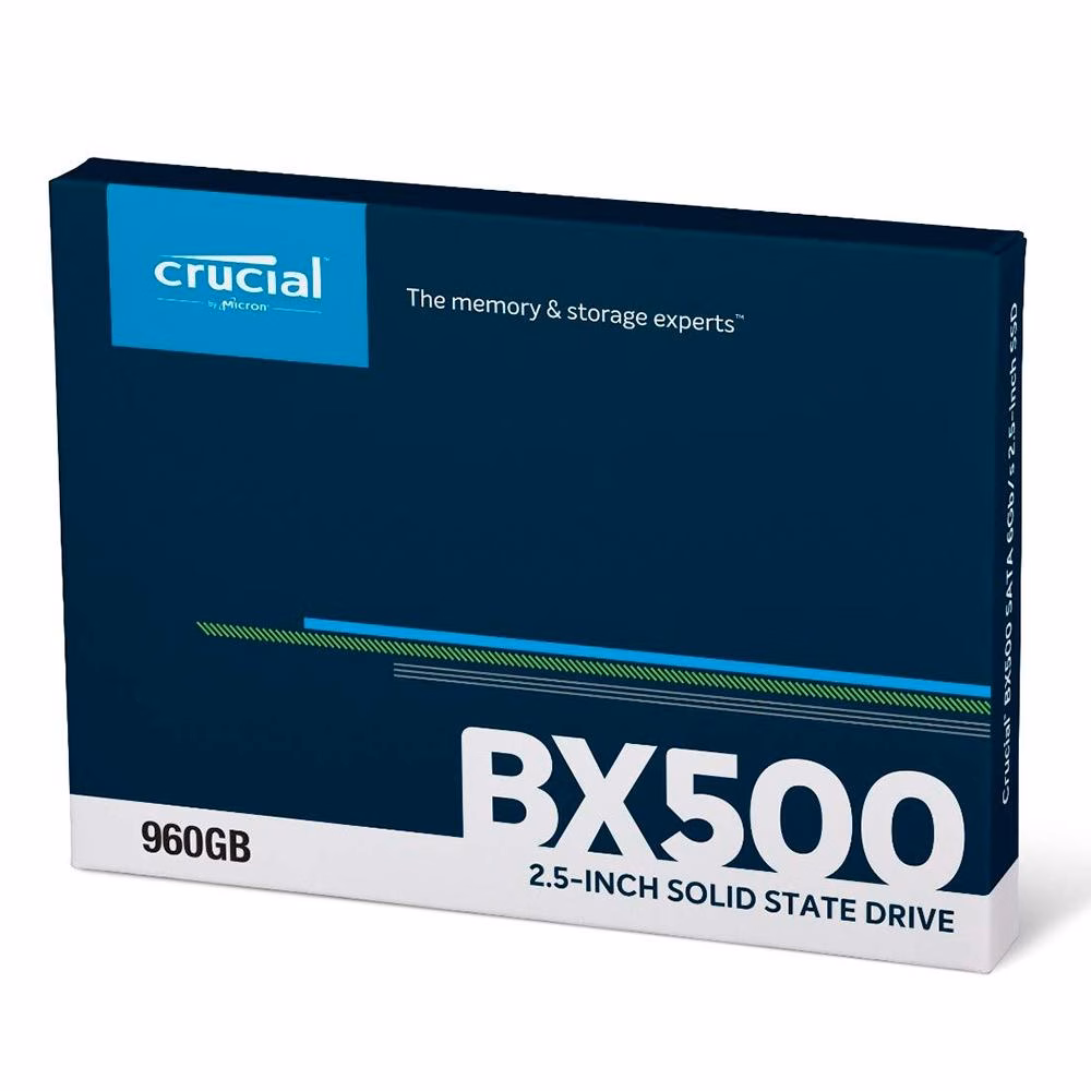 SSD Crucial BX500, 960GB, SATA, Leitura 540MB/s, Gravação 500MB/s - CT960BX500SSD1 - Imagem 4