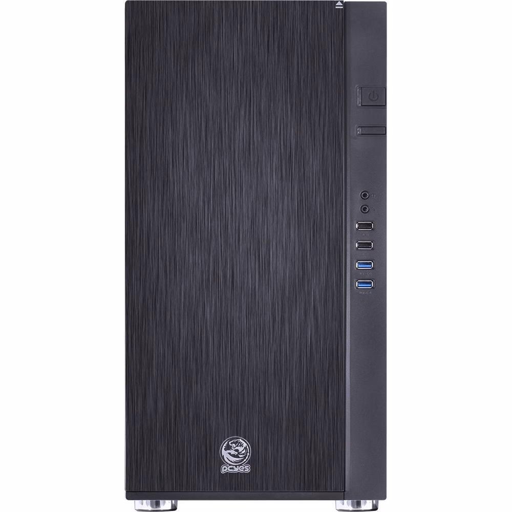 Gabinete Gamer PCYes Jaguar V2 sem Fonte Mid Tower USB 3.0 2 Fans Silenciosos - Preto - JAGV22FSA - Imagem 3