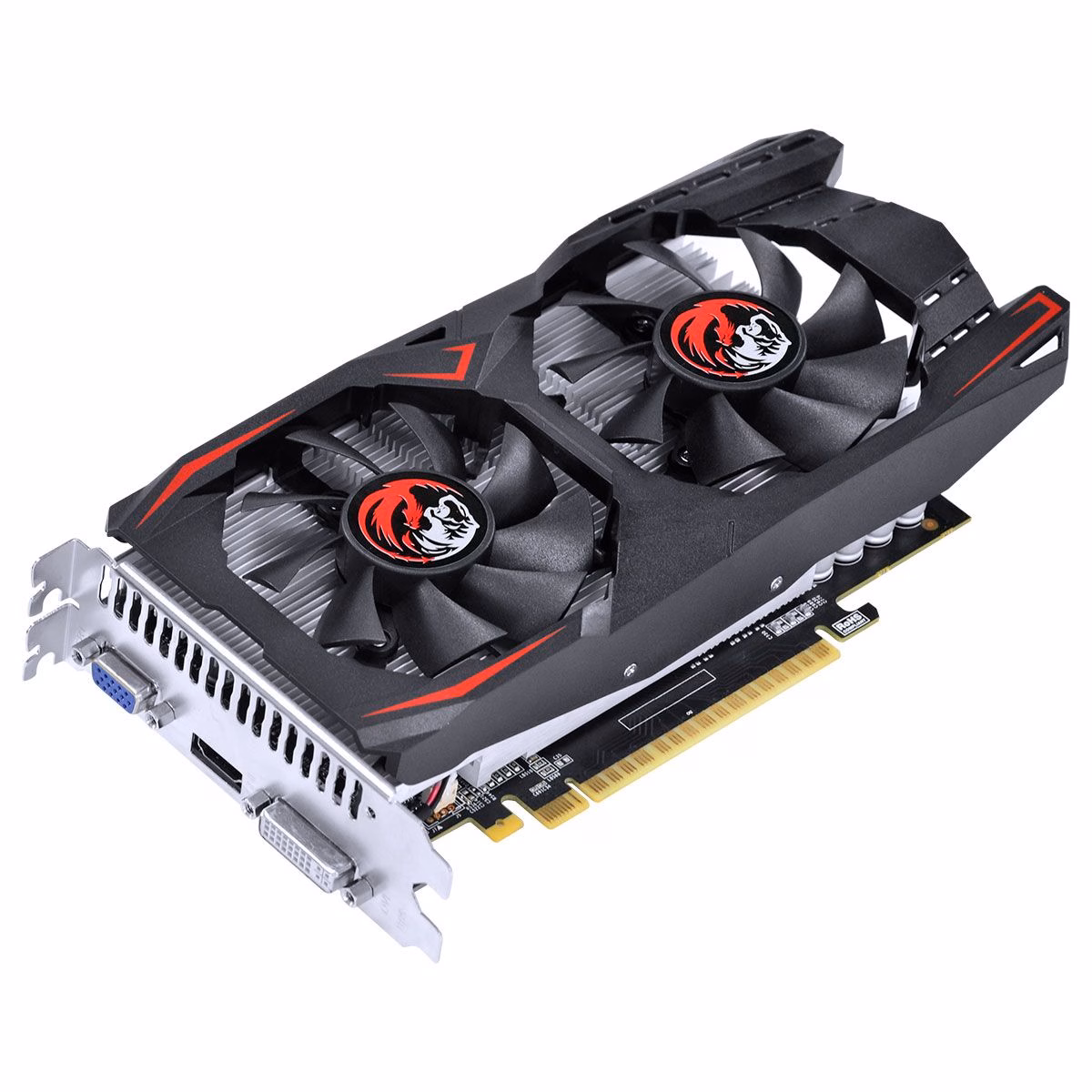 Placa De Vídeo PCYES Nvidia Geforce GTS 450 2GB GDDR5 128 BITS DUAL-FAN - PA45012802G5 - Imagem 2