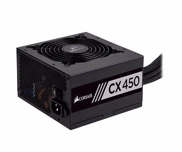 Fonte Corsair CX450 450W, 80 Plus Bronze, PFC Ativo, CP-9020120-WW