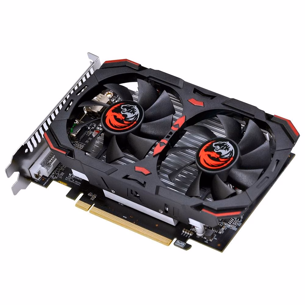 Placa de Vídeo PCYes AMD Radeon RX 550 4GB, GDDR5 - PJ550RX12804G5DF - Imagem 4