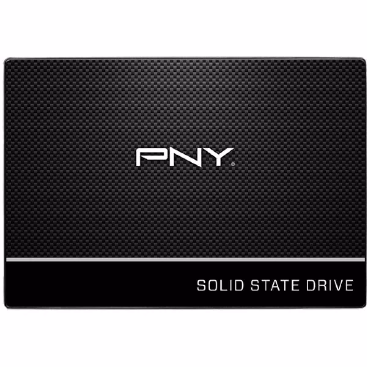 SSD PNY CS900, 120GB, Sata III, Leitura 515MBs e Gravação 490MBs - SSD7CS900-120-RB
