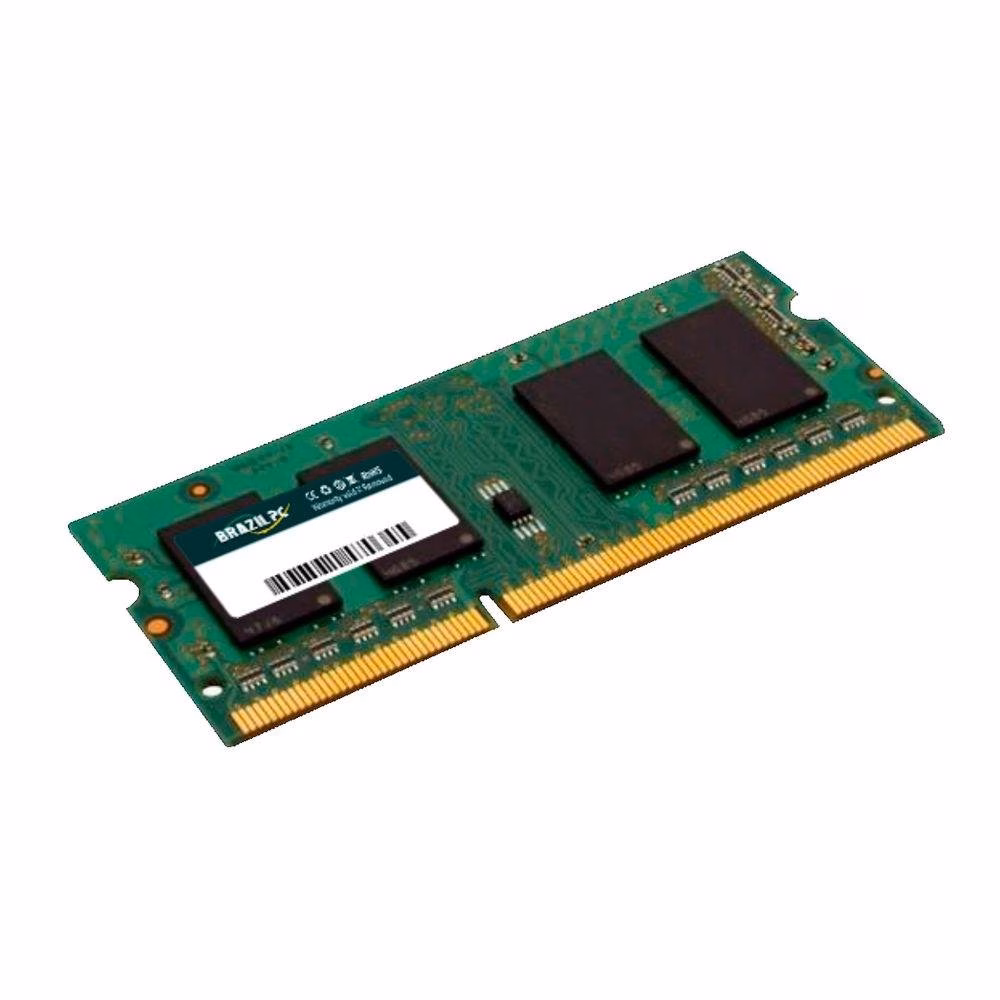 Memória Brazil PC 8GB, 2400MHz, DDR4, Notebook, OEM - BPC2400D4CL17S/8GG